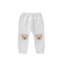 Load image into Gallery viewer, Baby Girls Boys Bear Waffle Knit Pants
