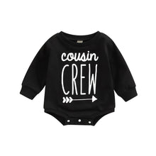 Load image into Gallery viewer, Cousin Crew Cousins Make the Best Friends Baby Girl Boy Bodysuit Long Sleeve Round Neck Jumpsuit Bubble Romper
