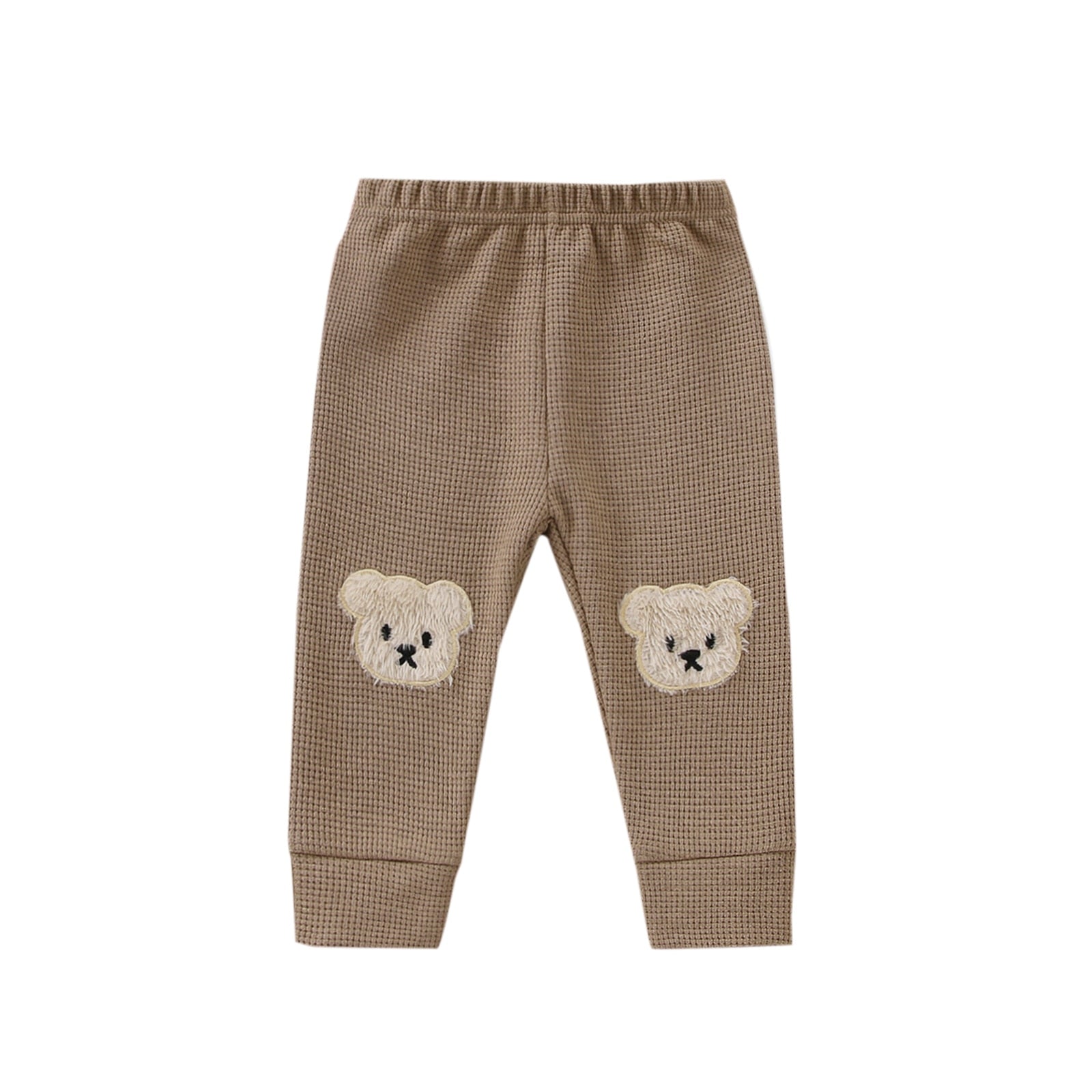 Waffle-knit leggings - LEGGINGS, PANTALONES - Newborn - Kids 