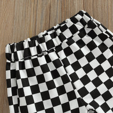 Load image into Gallery viewer, 0-5Years Kid Boy Girl Checkered Pattern Elastic Jogger Sweatpants
