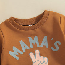 Load image into Gallery viewer, Mamas Boy Mamas Girl Toddler Kids Boys Girls Casual Long Sleeve Pullover Sweatshirts Tops
