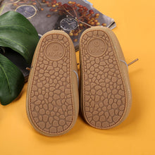 Load image into Gallery viewer, Lace Up Baby Infant First Walker Flat Anti-Slip Shoe
