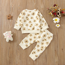 Load image into Gallery viewer, Infant Toddler Baby Girl Clothes Sets Long Sleeve Floral Tops Pants Outfit Set
