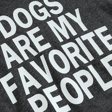 Load image into Gallery viewer, Infant Baby Boy Girl Boy Dogs are my favorite people Tshirt Romper

