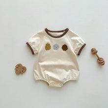Load image into Gallery viewer, Baby Girls Boys Short Sleeve Bodysuit Cartoon One Piece Bubble Romper
