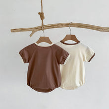 Load image into Gallery viewer, Baby Girls Boys Short Sleeve Bodysuit Cartoon One Piece Bubble Romper
