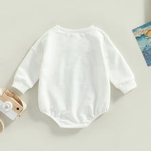 Load image into Gallery viewer, Love You Big  Baby Girls Boys Jumpsuits Long Sleeve Printed Round Neck Sweatshirt Romper
