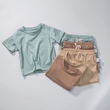 Load image into Gallery viewer, 2 Piece Toddler Boy Short Sleeve Top And Shorts Set
