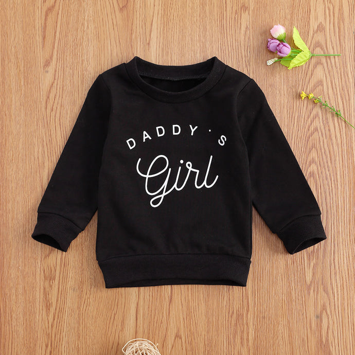 Daddy's Girl Infant Baby Toddler Girl Sweatshirt Top
