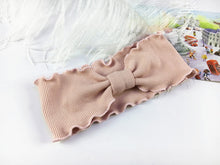 Load image into Gallery viewer, Ruffle Knotted Newborn Infant Baby Girl Headwear Wavy Headband
